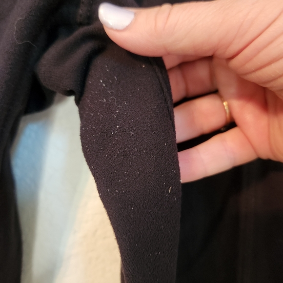 Athleta Metro Slouch Black Jogger Pants with Zipper Pockets,‎ Size LP - Picture 7 of 10